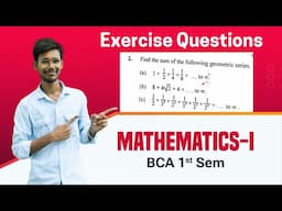 Find the sum of the following geometric series | Exercise-3(B) Q.N;2 | Sequences and Series |