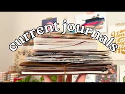How I use 4 different journals 📚 What I include & my creative process