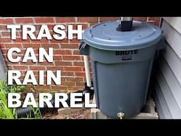 Make This DIY Budget Rain Barrel In 1 Hour
