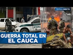 ¡Terror en el Cauca! Disidencias, ELN y paramilitares siembran el caos: "El país en manos del narc0"