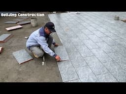 Construction And Installation Of Anti-Slip Glazed Tiles For Family Outdoor Playgrounds
