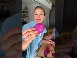 a blue zone favourite🤤🤤 purple sweet potatoes are my faaaav!   #healthyrecipes #longevitydiet