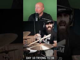 El Estepario Siberiano auditioning to be the new Foo Fighters Drummer day 10 #shorts