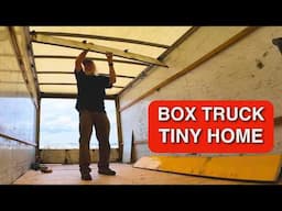 Removing Rollup Door and Cutting a Pass-Through Door - Box Truck Tiny Home Build