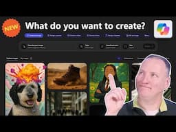 New! Copilot Create for Images, Posters, and Videos