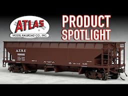HO Scale 70 Ton Hart Ballast Hopper Cars Atlas Master Product Spotlight