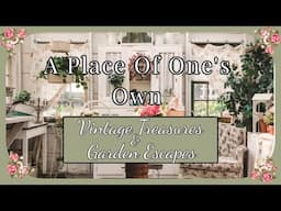 Cottage Garden Retreat Building A Gentle Garden Life #vintage #cottagecore #diy #garden #home