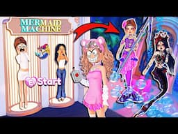 I TURNED The LANA LORE Characters Into MERMAIDS In DRESS TO IMPRESS! | ROBLOX Challenge