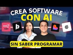 ¿Cómo CREAR Software con AI sin saber programar? 🤯  Para no técnicos | Videcoder, Low-code,  No-code