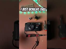 Will it Work? How to Test a Canon Sure Shot Telemax Film Camera #35mm #filmphotography