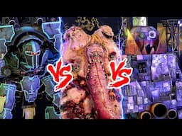 EPIC 40K TITAN 3-WAY BATTLE! Warlord vs Gargant vs Rot Father