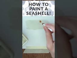 Painting Seashells Is SO SIMPLE!