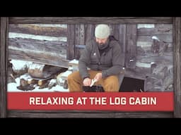 Relaxing Time At The Log Cabin