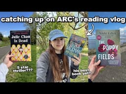 i finally read a five star thriller!!! 🤯📚❤️‍🔥 (catching up on ARC's reading vlog)