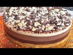 TARTA DE TRES CHOCOLATE, UN CLÁSICO IRRESISTIBLE🤤😋 | El Dulce Paladar