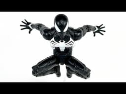 Super Symbiote !!! Marvel Legends Spider-Man 2 Black Suit Peter Parker Chefatron Review