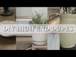 DIY HIGH END HOME DECOR | EASY + AFFORDABLE LOOK FOR LESS