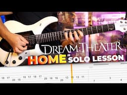 Dream Theater Home Solo Lesson with Tabs