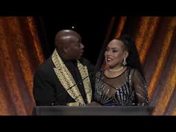 ERIC FLOYD & WANDA DEE S.O.V.A.S. PRESENTERS 2023 & 2024 @ THE BEVERLY HILTON HOTEL IN BEVERLY HILLS