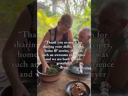 Making memories on your couples Bali holiday-Private Balinese cooking classes🙏🏽😊 #cookingclasses