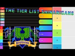 BioPhoenix Live: Tier ranking random things hang out 2