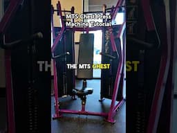MTS CHEST PRESS MACHINE TUTORIAL 💪🏼 // Independent chest work at #PlanetFitness.
