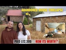 Timelapse - BUYING CHEAP HOUSE | BUDGET BUILD UNDER $3000 DIY RENOVATION