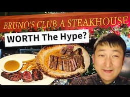 NYC's BEST REVIEWED Steakhouse! Is CLUB A Worth The Hype?