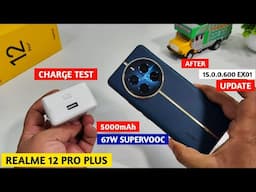 Realme 12 Pro Plus Charging Test After New Software Update | Charge Test Realme 12 Pro Plus 5g