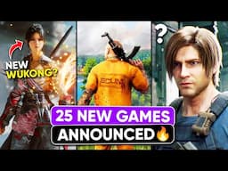 Resident Evil 9 Announced, New Game Like Wukong 😱 | 25 NEW Games Announced At Summer Game Fest 2025