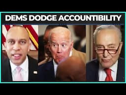 WATCH: Jeffries, Schumer REFUSE To Answer Question About Biden Coverup