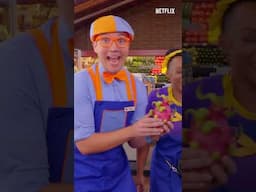 Blippi and Meekah Teleport to FRUIT WORLD! 🍇🍉🍋 #blippi #fruit #colors