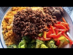COOKING & EATING MY LUNCH & DINNER IN ONE SITTING | 3500 CALORIES FOR THE DAY