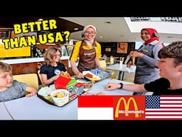 Americans Try McDonald's in Jakarta: Exotic Dishes & Wild Differences! 🇮🇩🍔