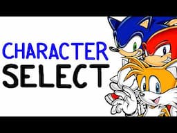 Character Select Screens in Sonic Games