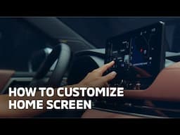 2025 Mitsubishi Outlander - How to Customize Home Screen | Mitsubishi Motors