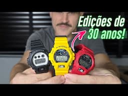 Usei G-Shocks DW-6900 especiais ⌚🤩