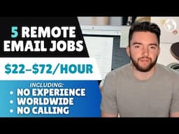 Work From Home Replying to Emails | 5 Remote Jobs for 2025
