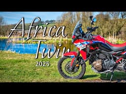 2025 Honda Africa Twin Standard Review | First Ride in Stunning Derbyshire Roads
