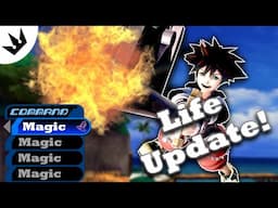 Life update! + Kingdom  Hearts 1 - MAGIC ONLY CHALLENGE RUN