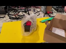 2 Porter Cable batteries from eBay, Chinese from eBay, unboxing