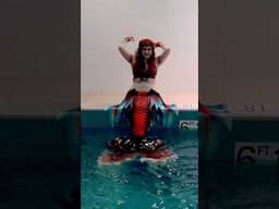 Dancing Mermaid #canada #mermaid #mermaidpool #mermaidcosplay #swim #dance #fyp #mertailor #doechii