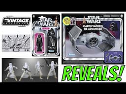 Hasbro Reveals Vintage Collection Darth Vader's TIE Advanced on I am Your Father's day Livestream