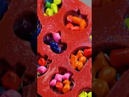 DIY Project Making Edible Crayon Candy Easy #kidsvideo #hacks