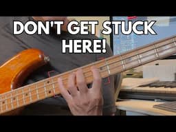 Stuck in One Bass Scale Shape? Do This Instead!
