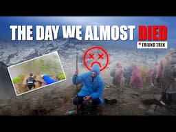 This trek almost had other plans for us . Triund trek Himachal 2025