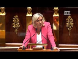 Programmation pluriannuelle de l'énergie : le discours de Marine Le Pen
