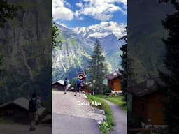 Beautiful Gimmelwald in a sunny day # Gimmelwald #switzerland #shorts