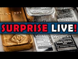 Wednesday Night Surprise LIVE! Gold & Silver!
