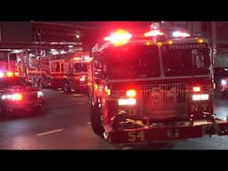 FDNY Full House Reponse - Engine 54 Ladder 4  Battalion 9